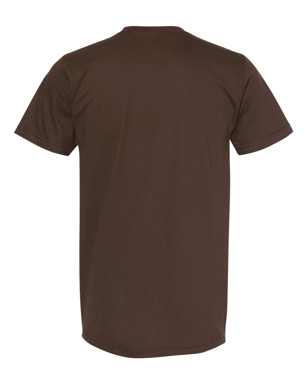 Fine Jersey Tee - Back - B00127553 - Brown