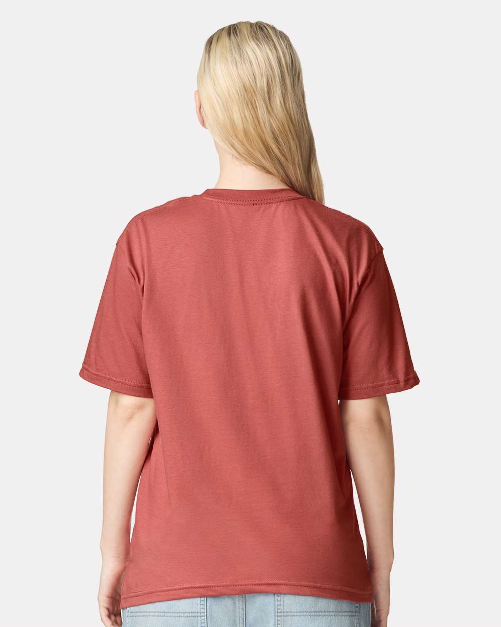 Fine Jersey Tee - OnModelBack - B00127013 - Canyon