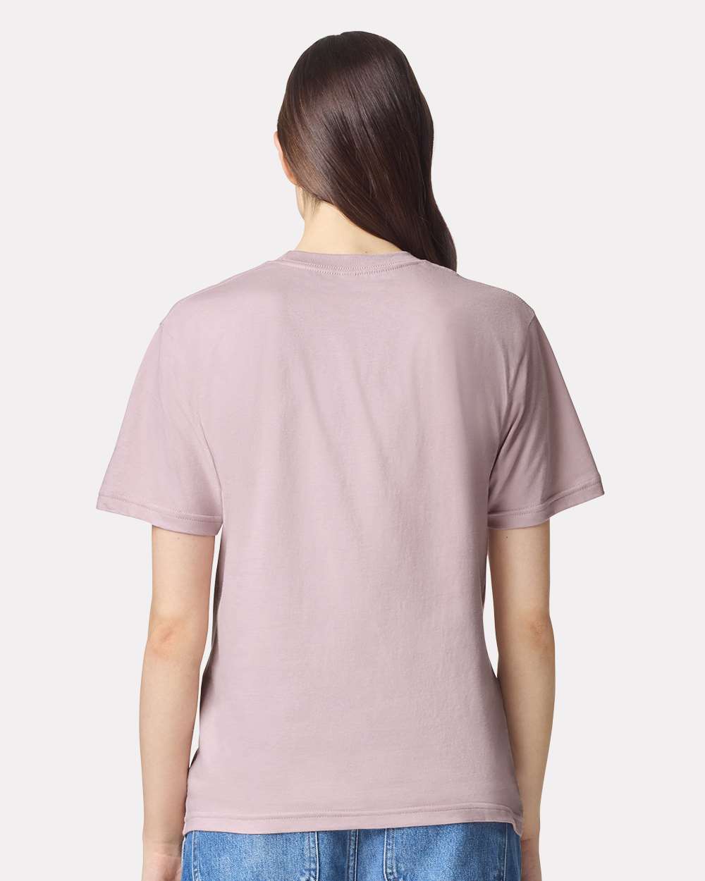 Fine Jersey Tee - OnModelBack - B00127273 - Blush