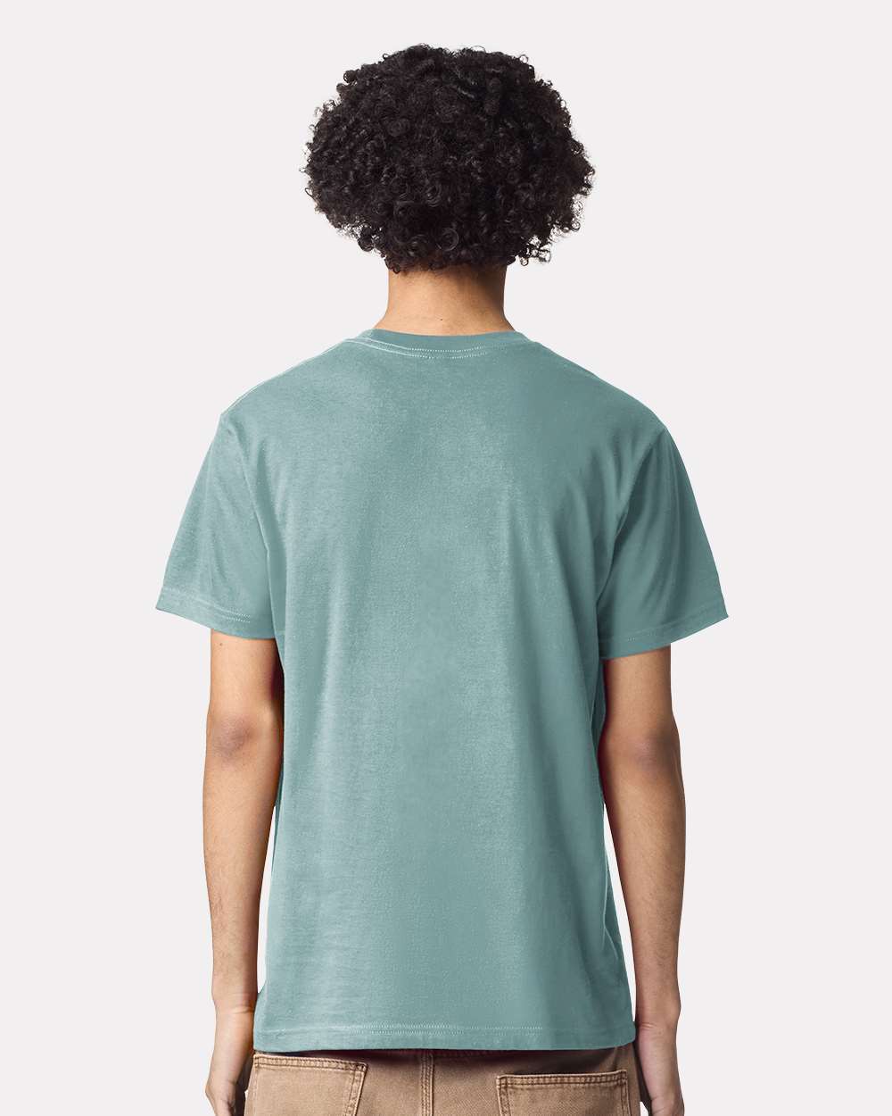 Fine Jersey Tee - OnModelBack - B00127323 - Arctic
