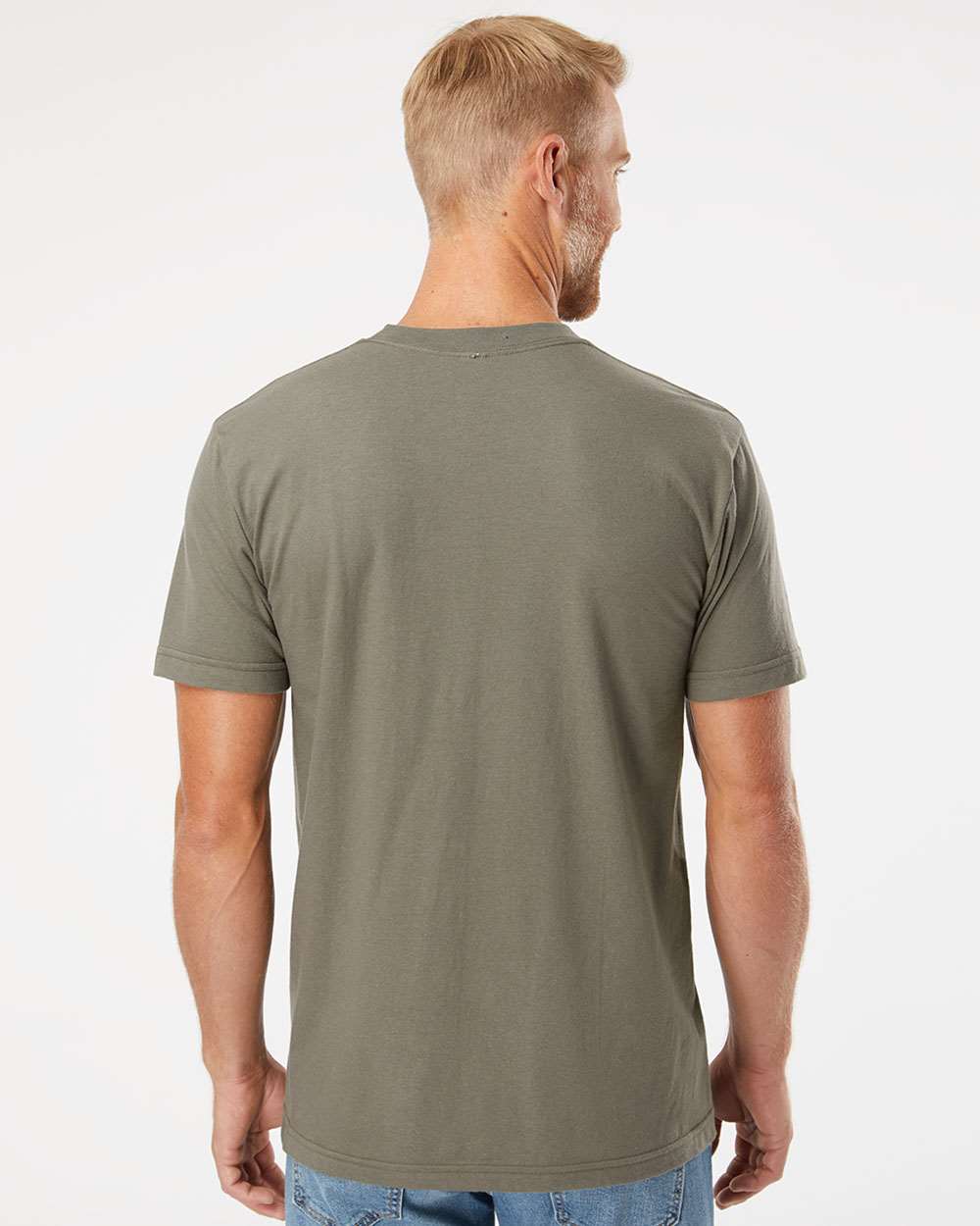 Fine Jersey Tee - OnModelBack - B00127913 - Lieutenant
