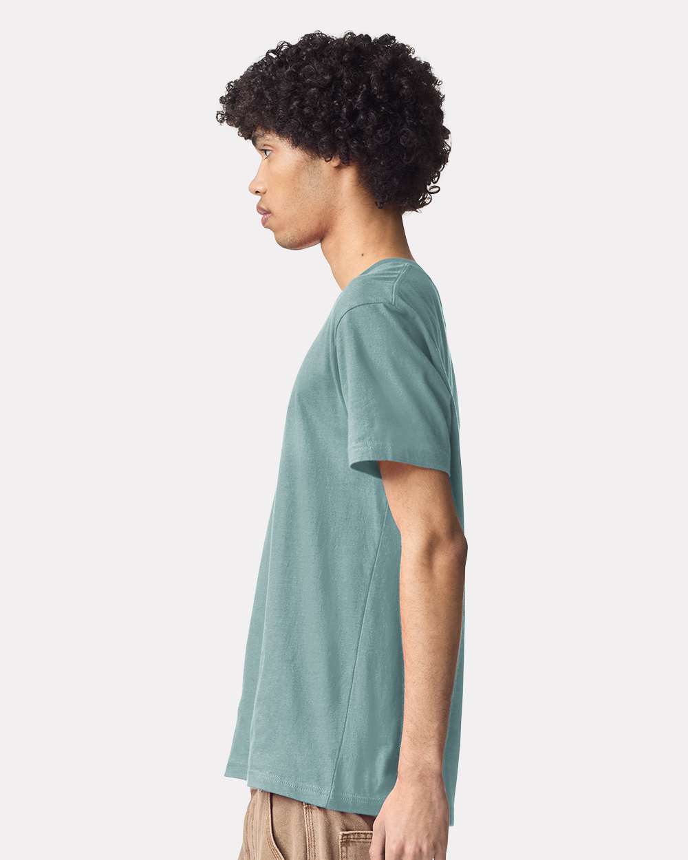Fine Jersey Tee - OnModelSide - B00127323 - Arctic