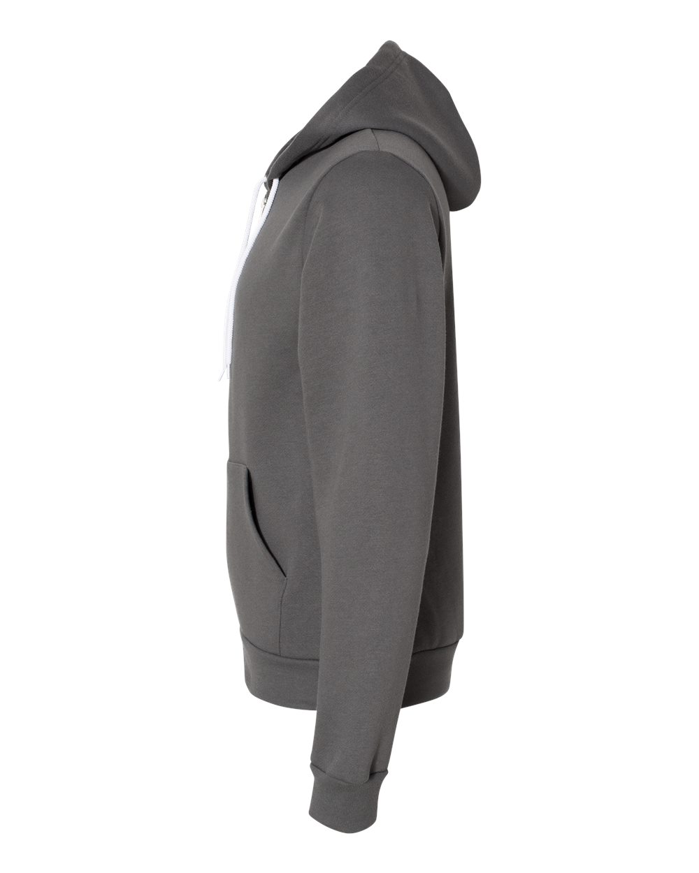 Unisex USA-Made Flex Fleece Full-Zip Hoodie - DirectSide - B00227091 - Asphalt