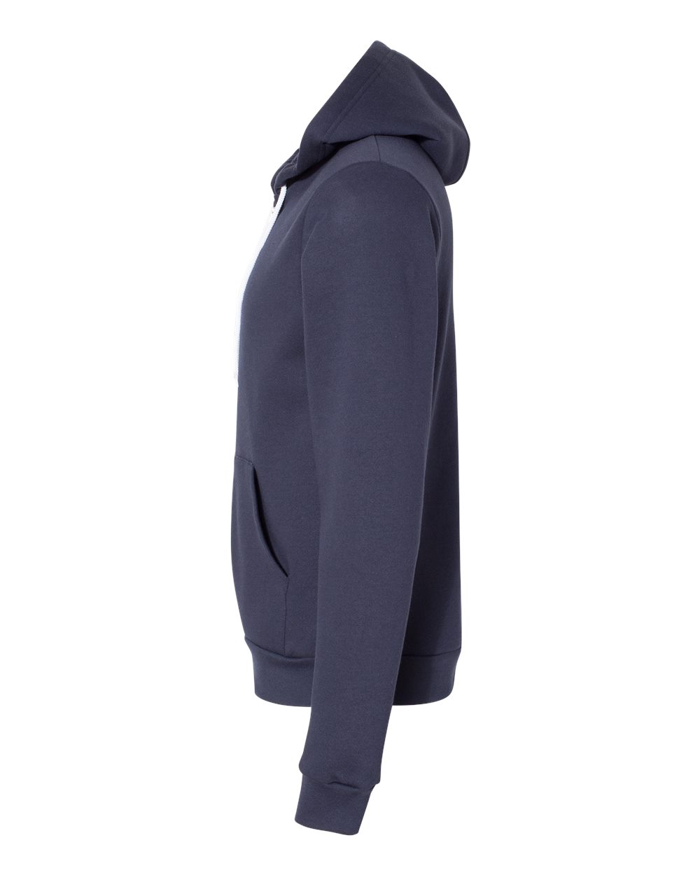 Unisex USA-Made Flex Fleece Full-Zip Hoodie - DirectSide - B00227652 - Navy