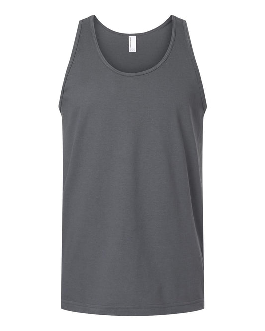 Fine Jersey Tank - Front - B00827091 - Asphalt