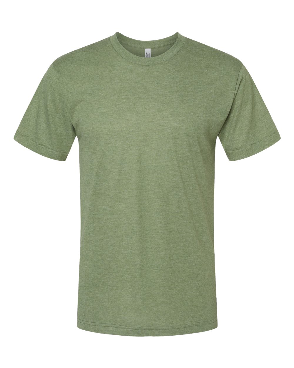 Triblend Track Tee - Front - B01227042 - Tri-Olive