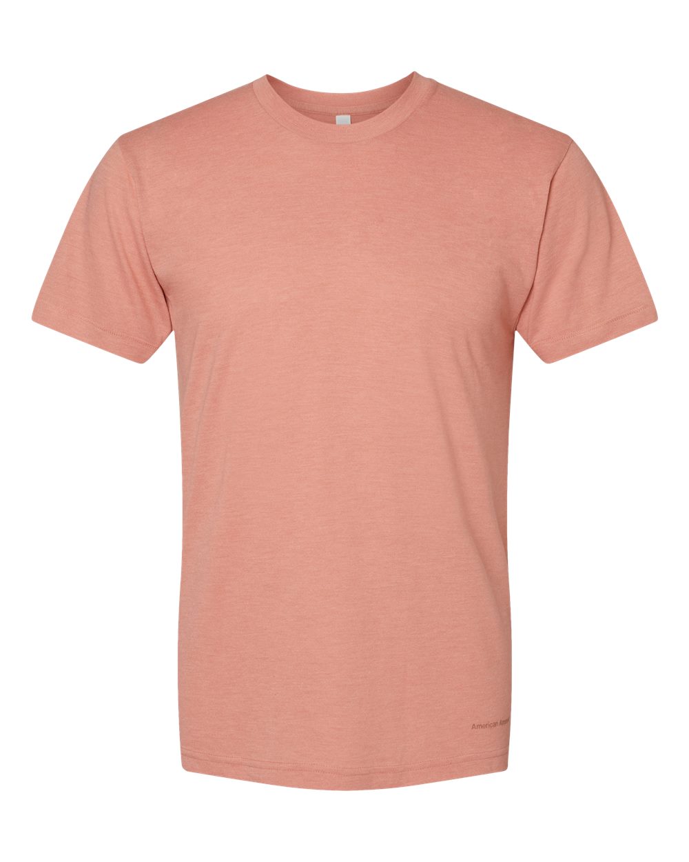 Triblend Track Tee - Front - B01227632 - Tri-Coral