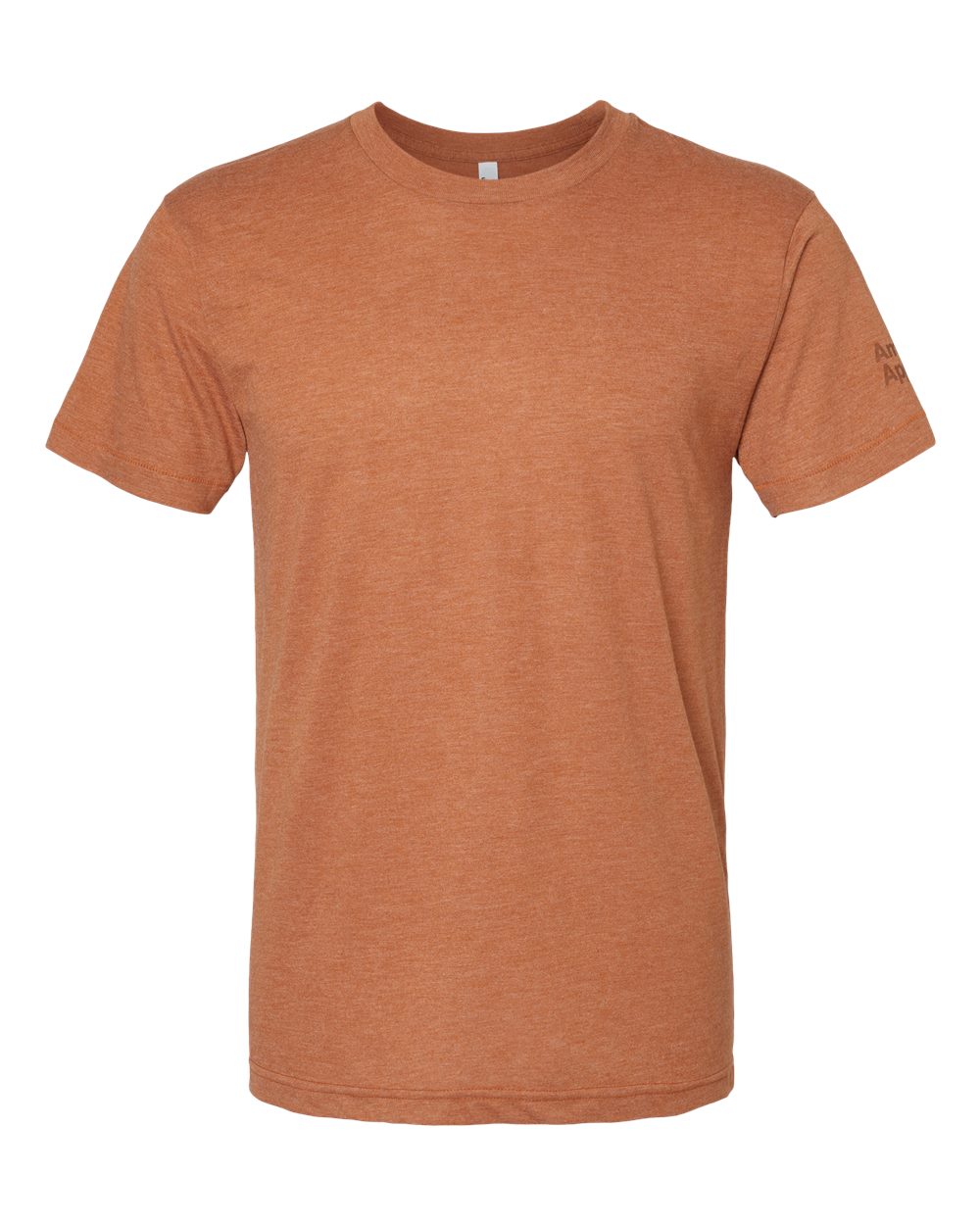 Triblend Track Tee - Front - B01227662 - Tri-Rust