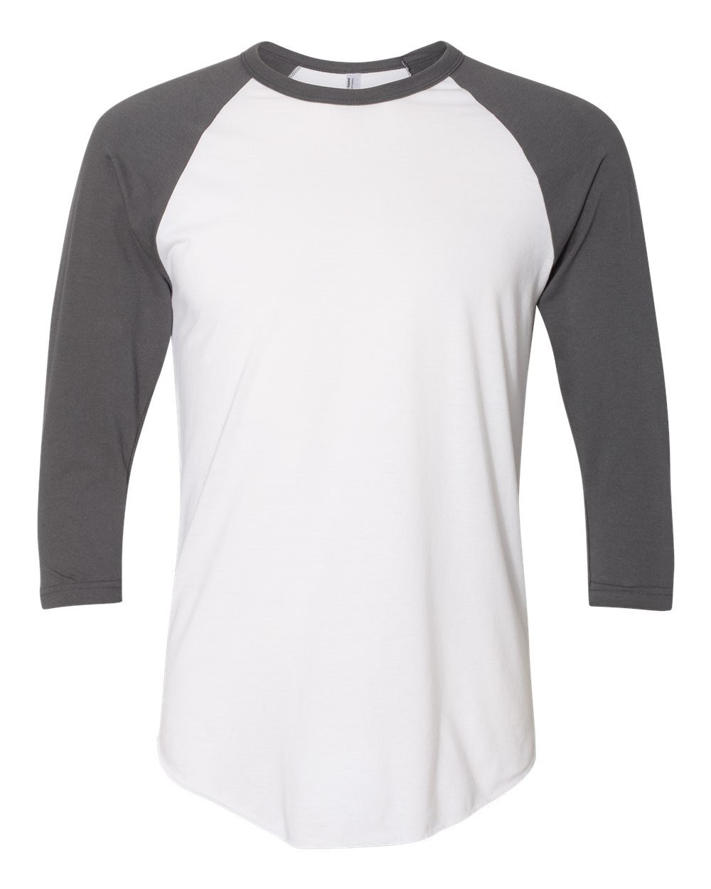 Unisex 50/50 Raglan Three-Quarter Sleeve Tee - styleImage