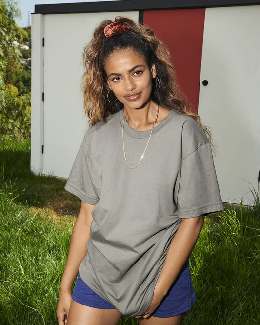 Unisex Organic Fine Jersey Tee - styleImage