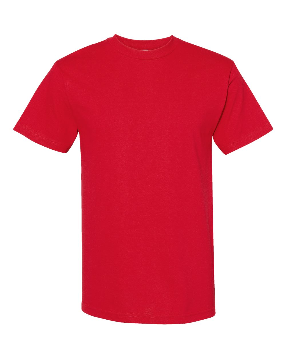 Unisex Heavyweight Cotton Tee - Front - B10027183 - Red
