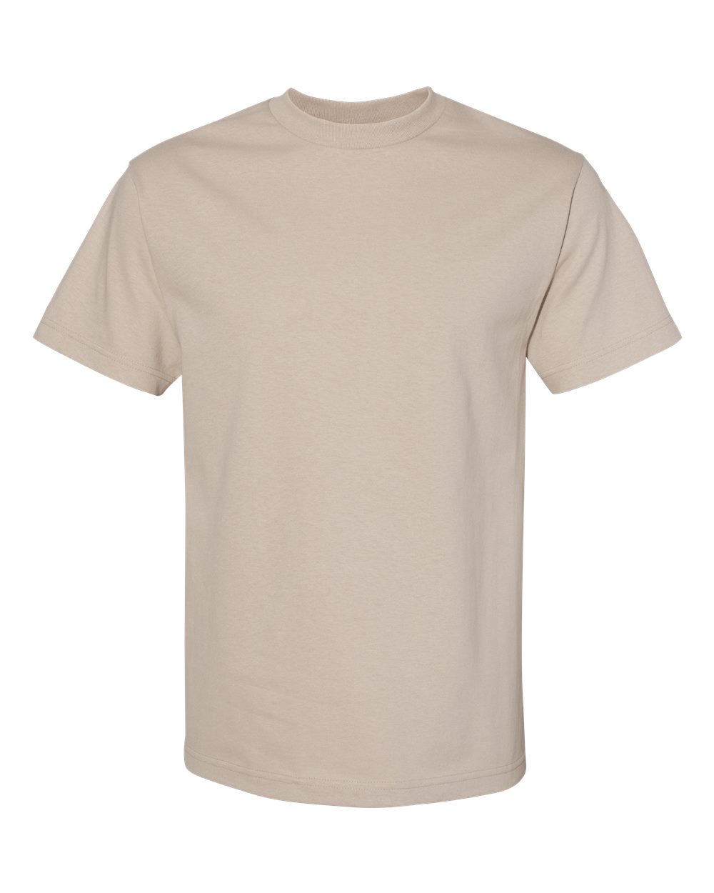 Unisex Heavyweight Cotton Tee - Front - B10027213 - Sand