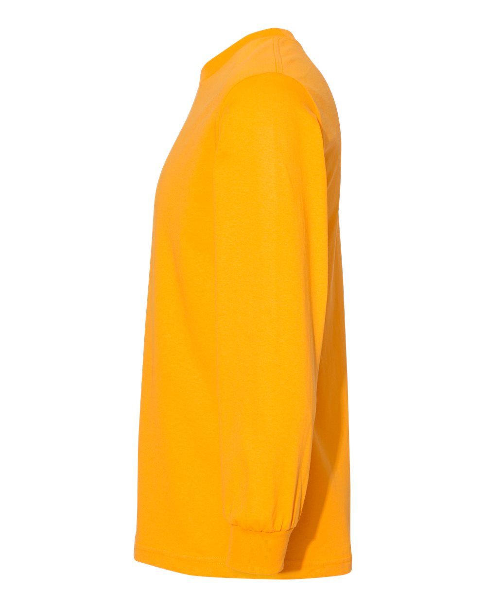 Unisex Heavyweight Cotton Long Sleeve Tee - DirectSide - B13027123 - Gold