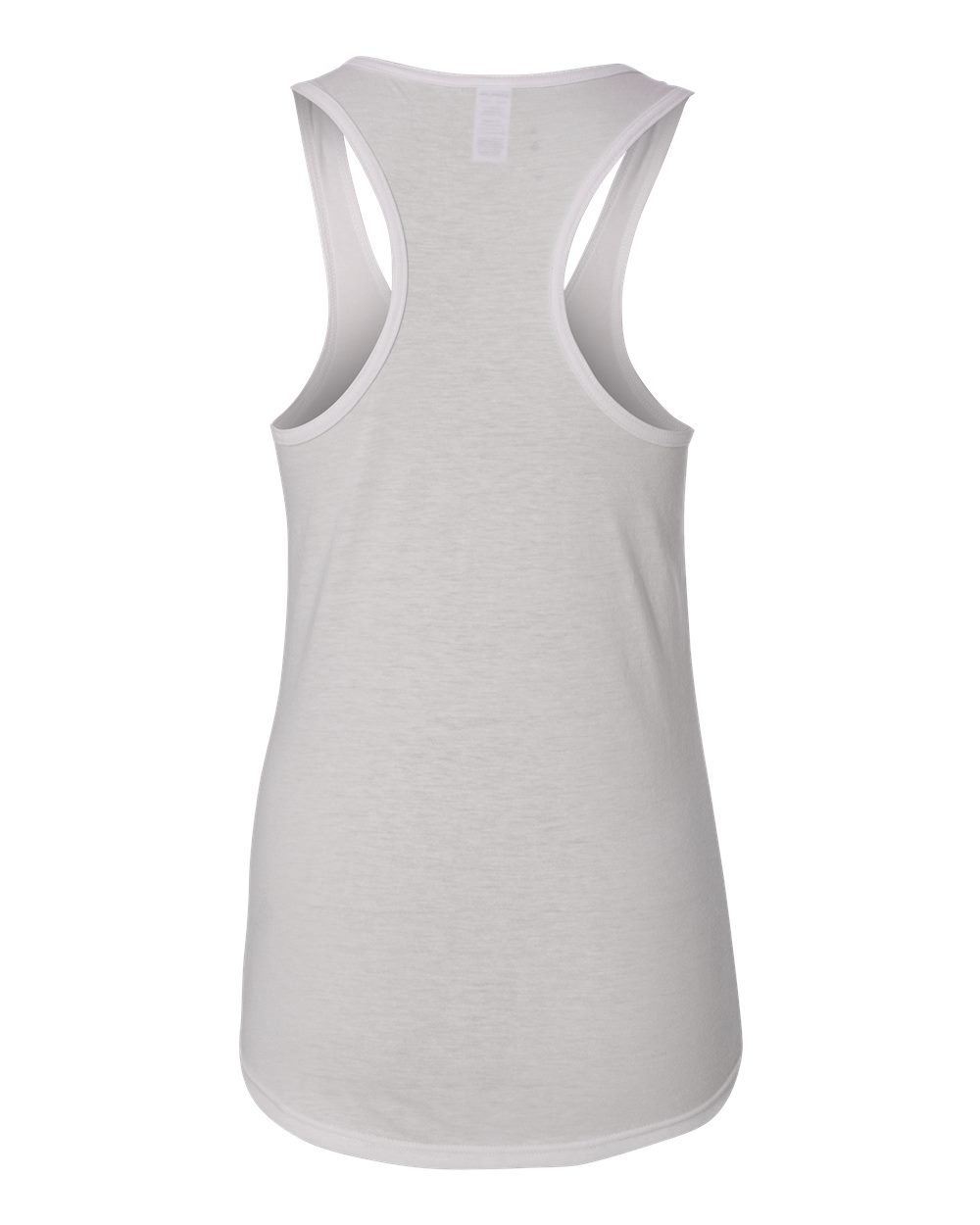 Women’s Triblend Racerback Tank Top - Back - B88220004 - White