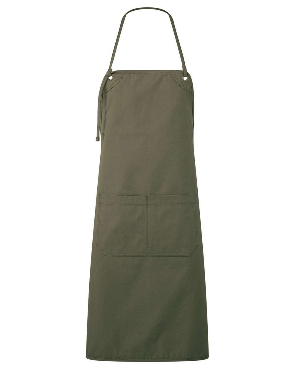 Artisan's Choice Canvas Apron - Front - B396A1540 - Olive