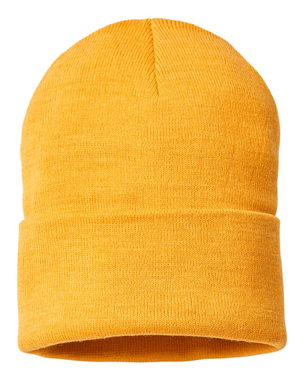 Sustainable Beanie - Back - B57995140 - Mustard Yellow