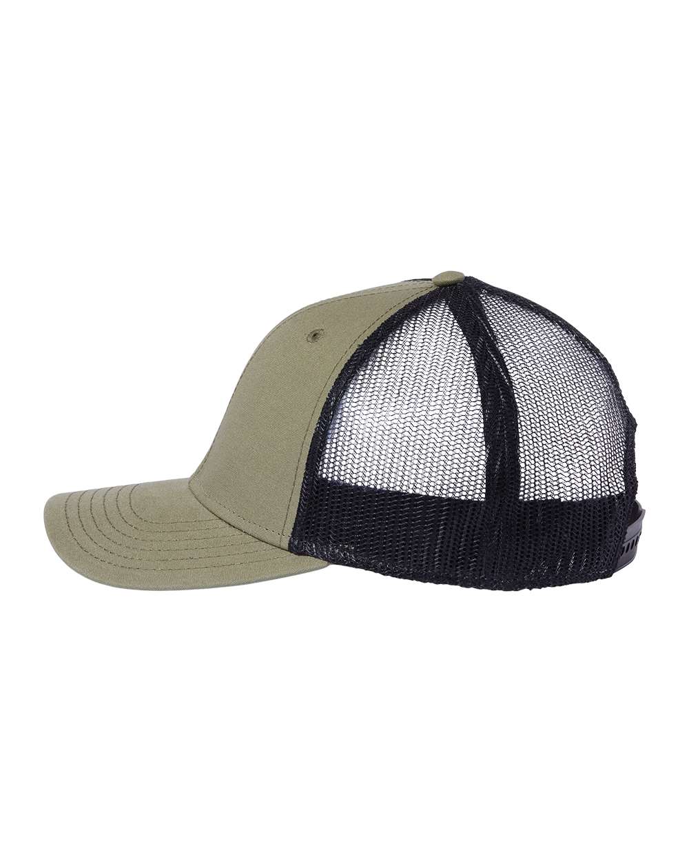 Sustainable Recy Three Trucker Cap - DirectSide - B79295540 - Olive/ Black
