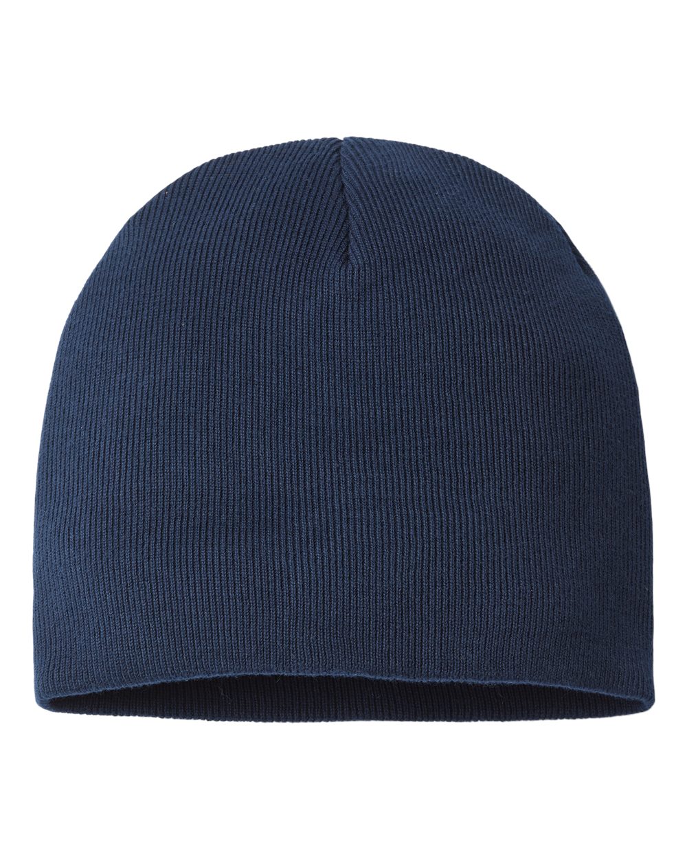 Sustainable Beanie - Back - B02895650 - Navy