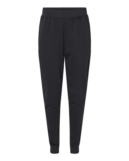 Unisex Eco Revive™ Three-Season Triblend Fleece Joggers - Front - B24734503 - Black