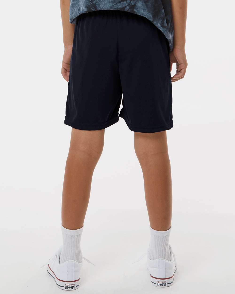Youth Octane Shorts - OnModelBack - B14134503 - Black