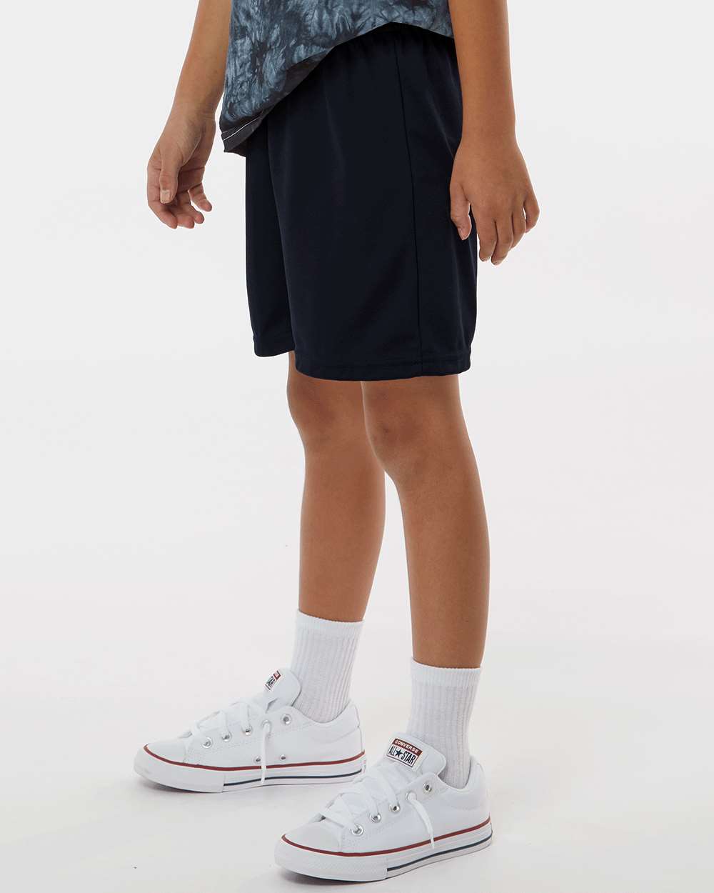 Youth Octane Shorts - OnModelSide - B14134503 - Black