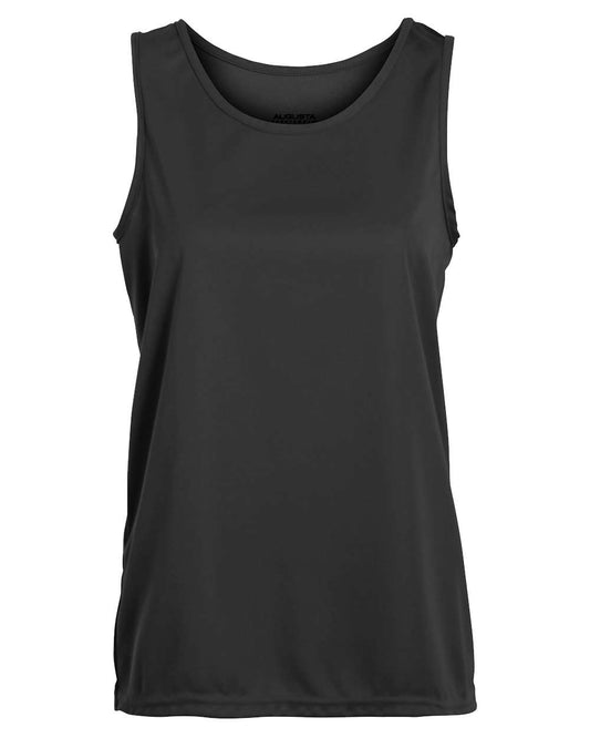 Women's Training Tank Top - Front - B41834502 - Black