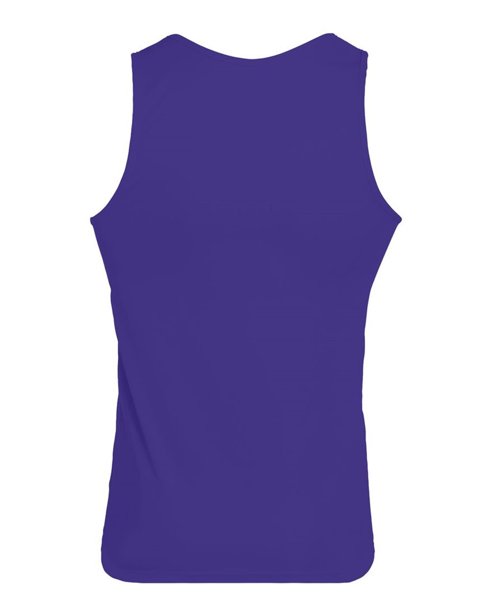 Unisex Training Tank Top - Back - B02334673 - Purple