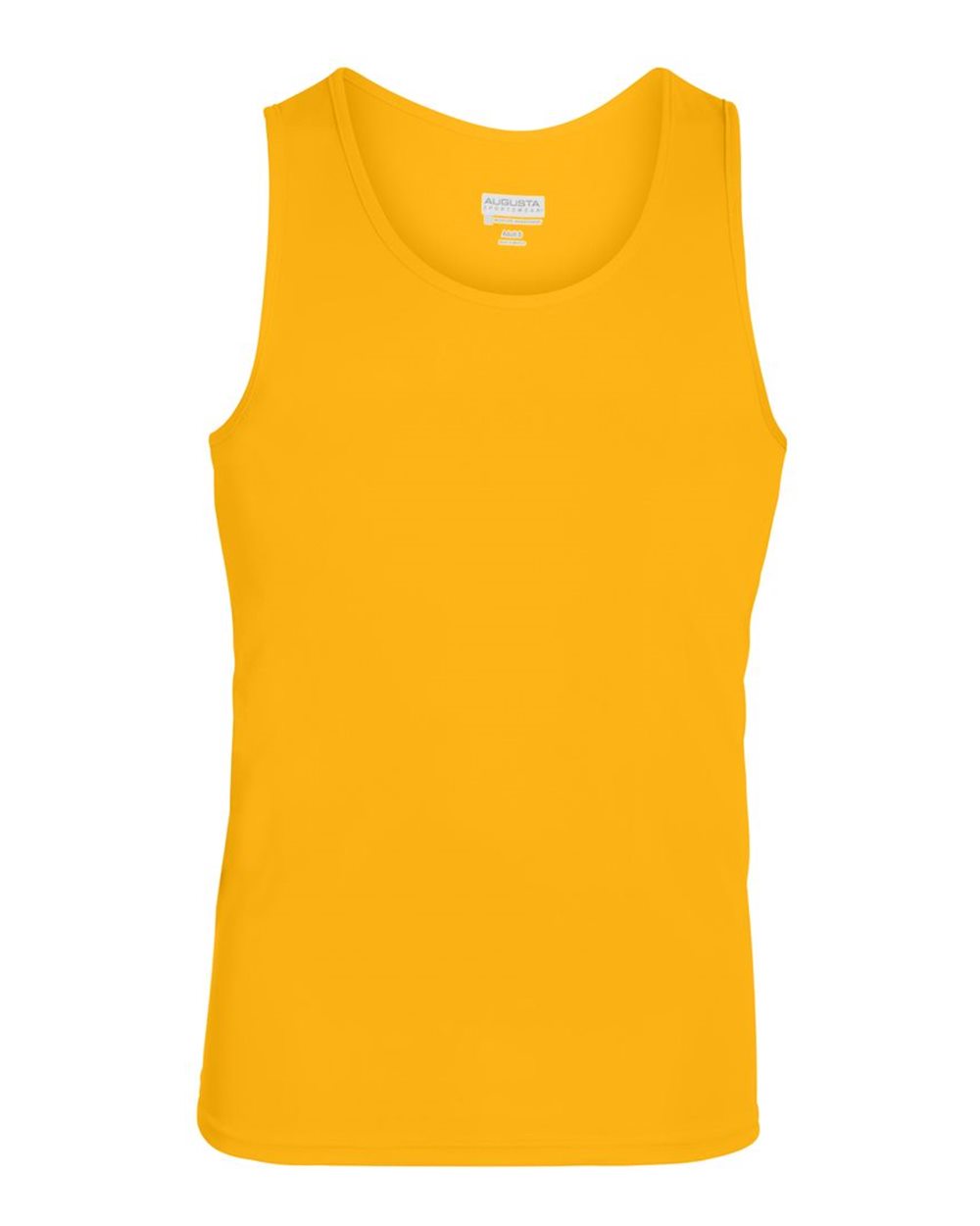 Unisex Training Tank Top - Front - B02334123 - Gold