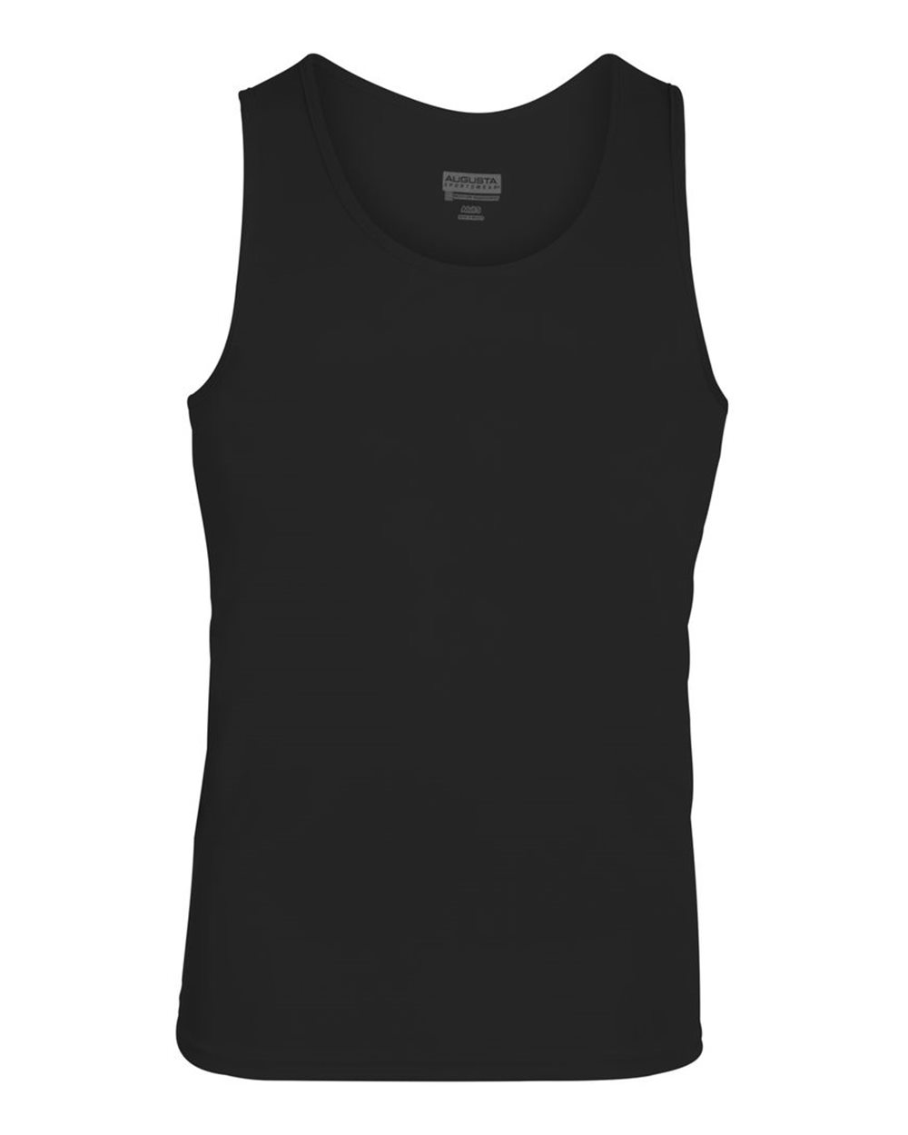 Unisex Training Tank Top - Front - B02334503 - Black