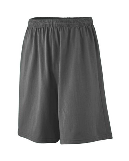 Longer Length Jersey Shorts - styleImage