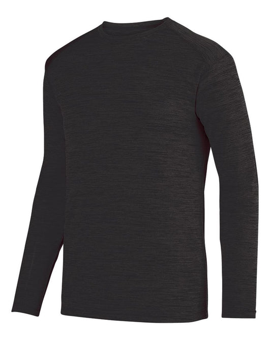 Unisex Shadow Tonal Heather Long Sleeve T-Shirt - styleImage