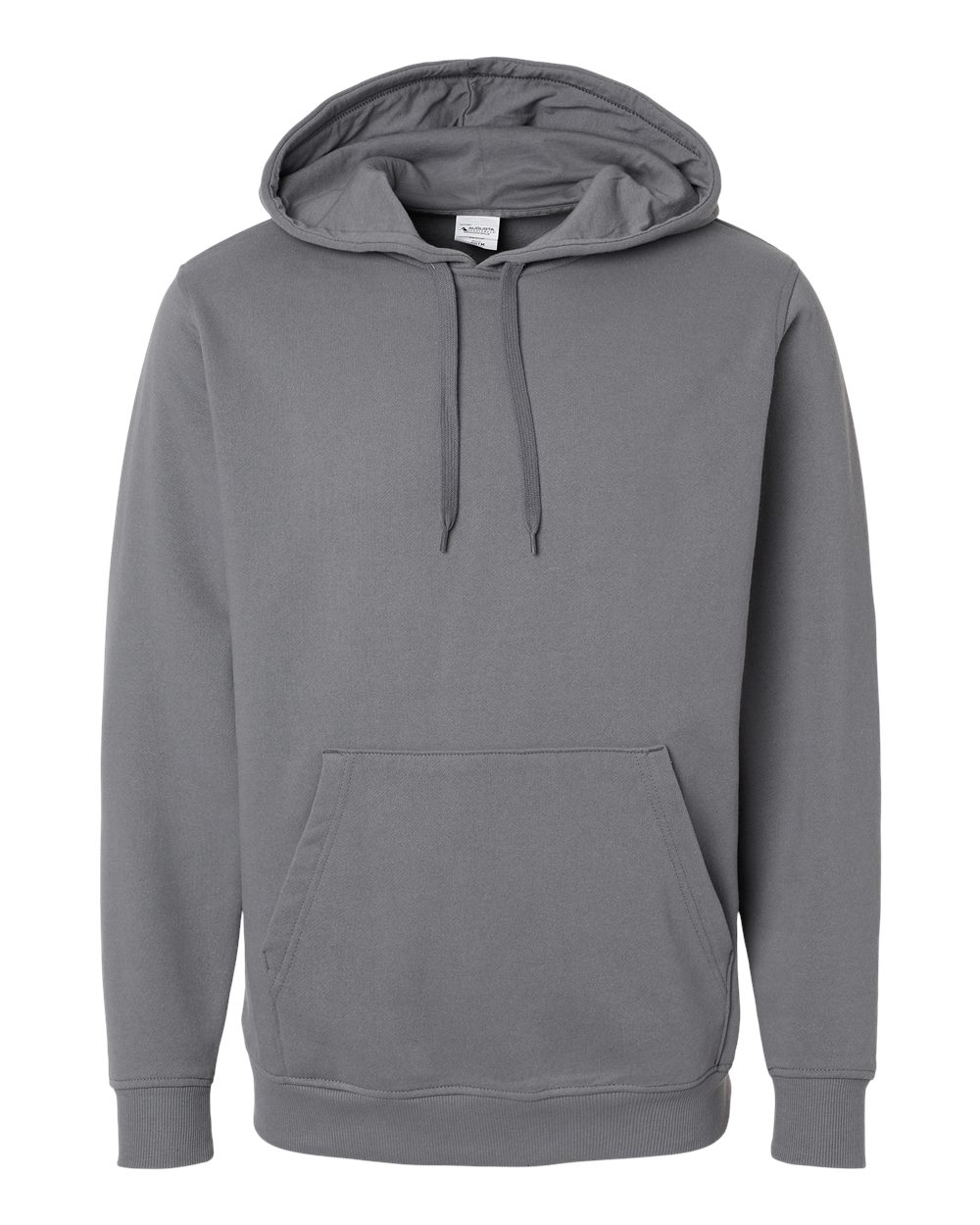 Unisex 60/40 Fleece Hoodie - Front - B64634103 - Graphite