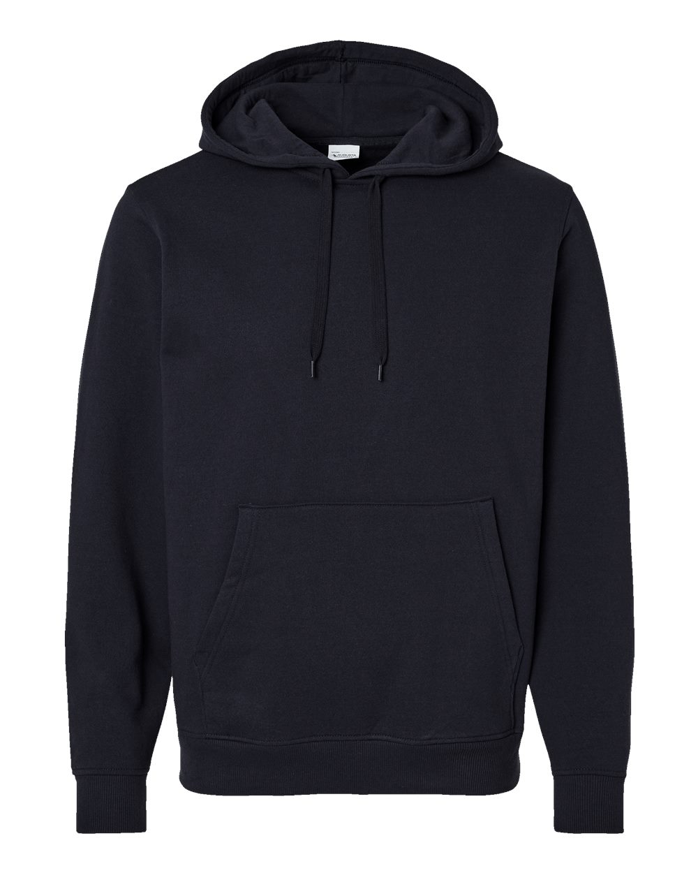 Unisex 60/40 Fleece Hoodie - Front - B64634504 - Black