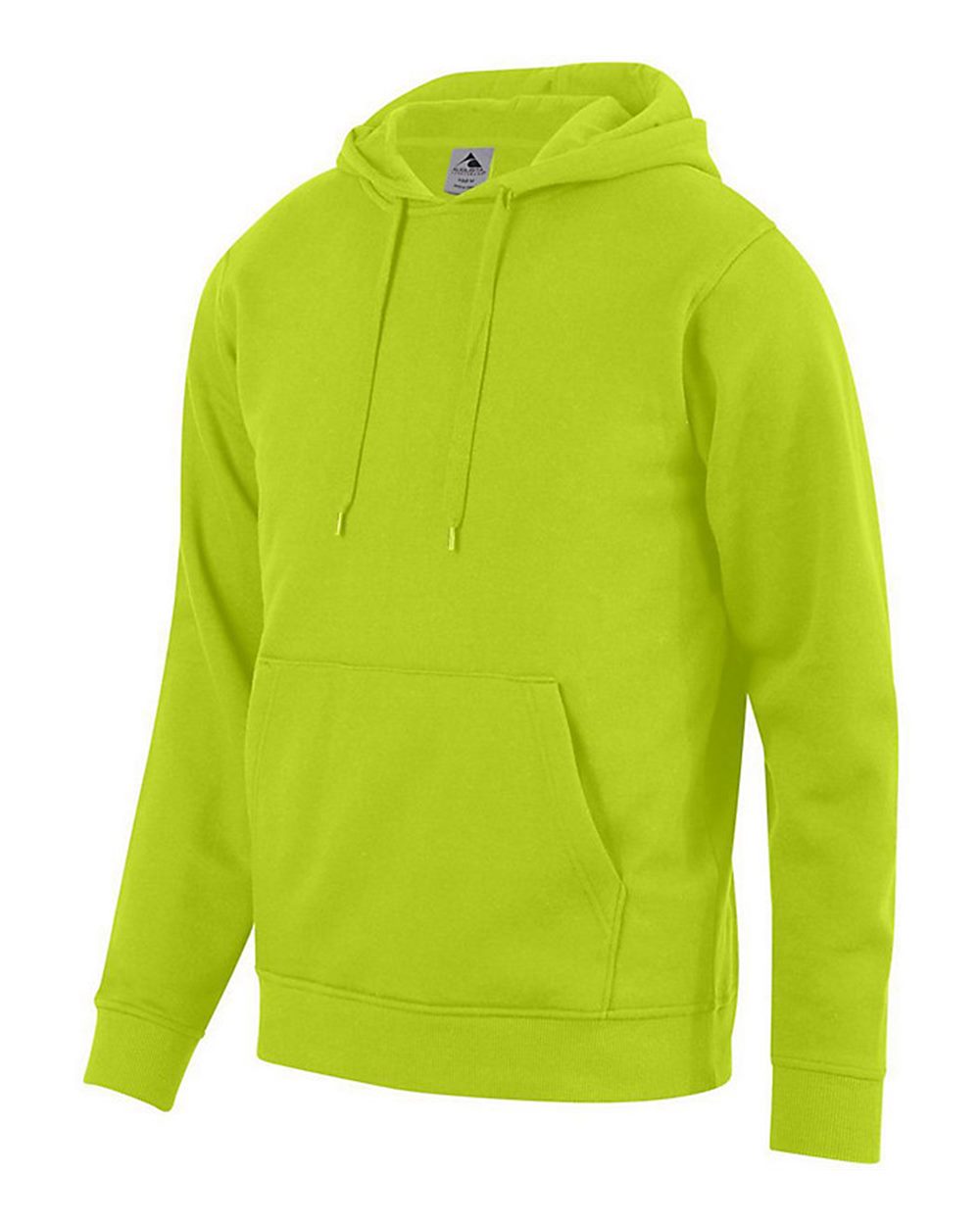 Unisex 60/40 Fleece Hoodie - Side - B64634163 - Lime
