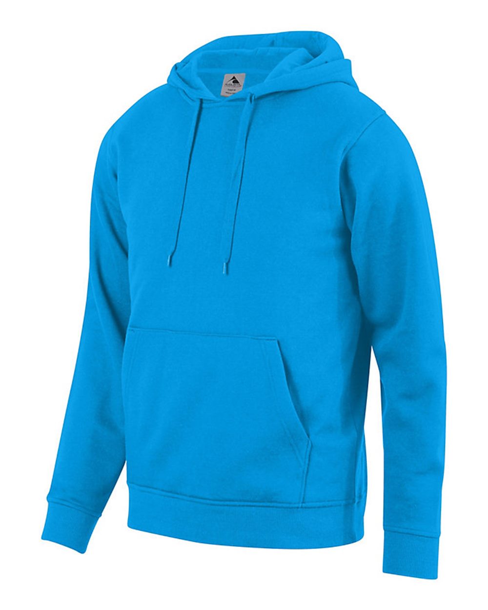 Unisex 60/40 Fleece Hoodie - Side - B64634253 - Power Blue