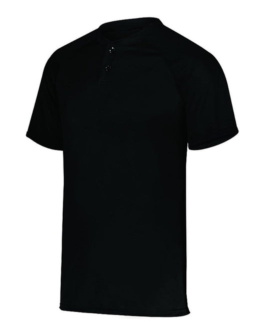 Men's Attain Two-Button Jersey - Side - B98734503 - Black