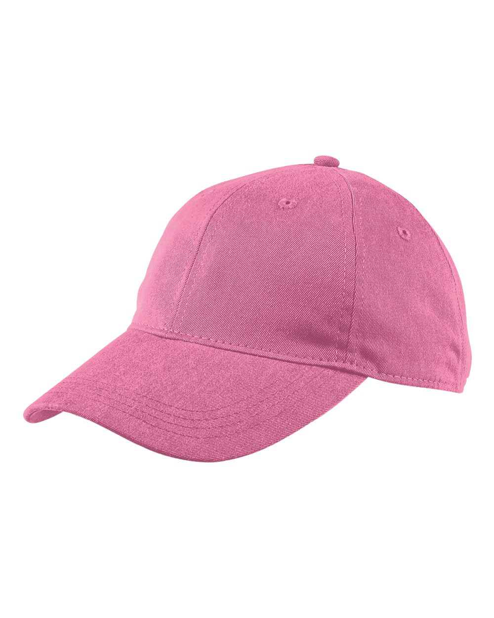 Pigment-Dyed Baseball Cap - Front - B549F0300 - Flamingo