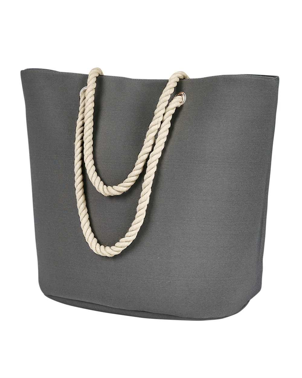 Polyester Canvas Rope Tote - styleImage
