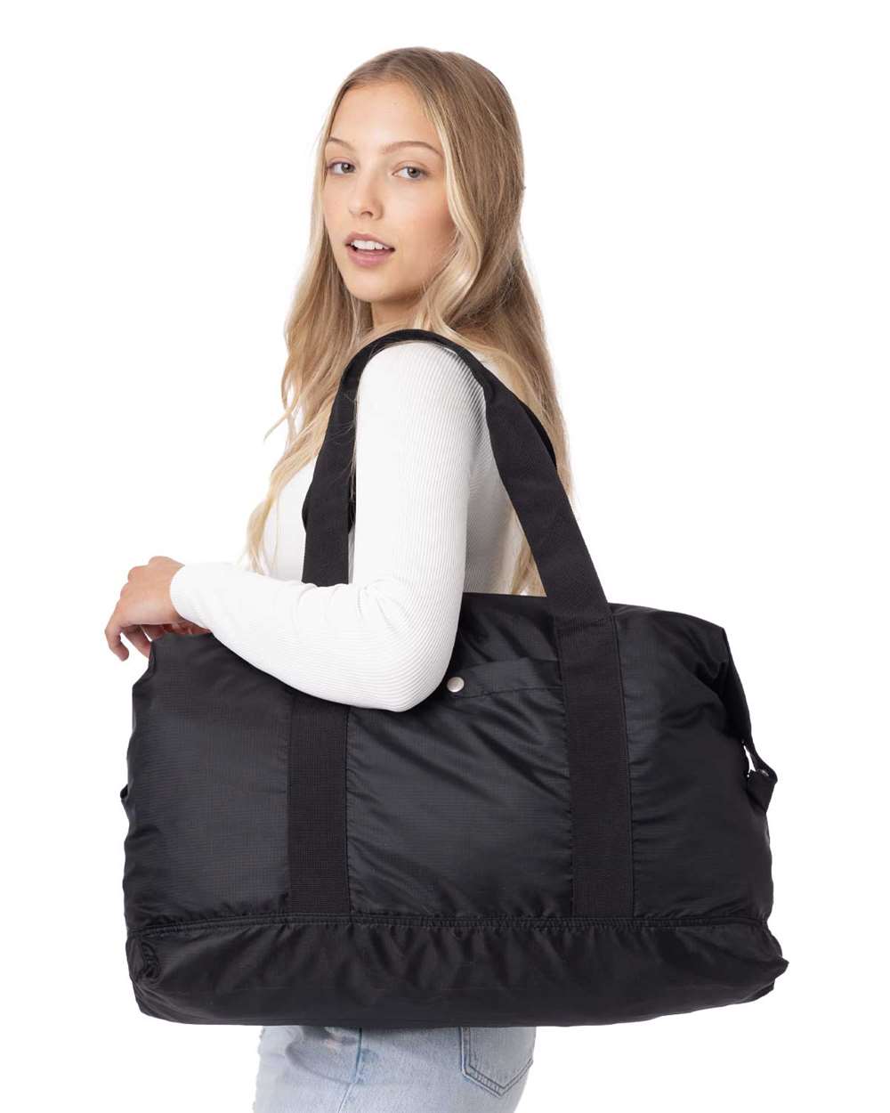 Getaway Duffel - OnModelFront - B586E7500 - Black