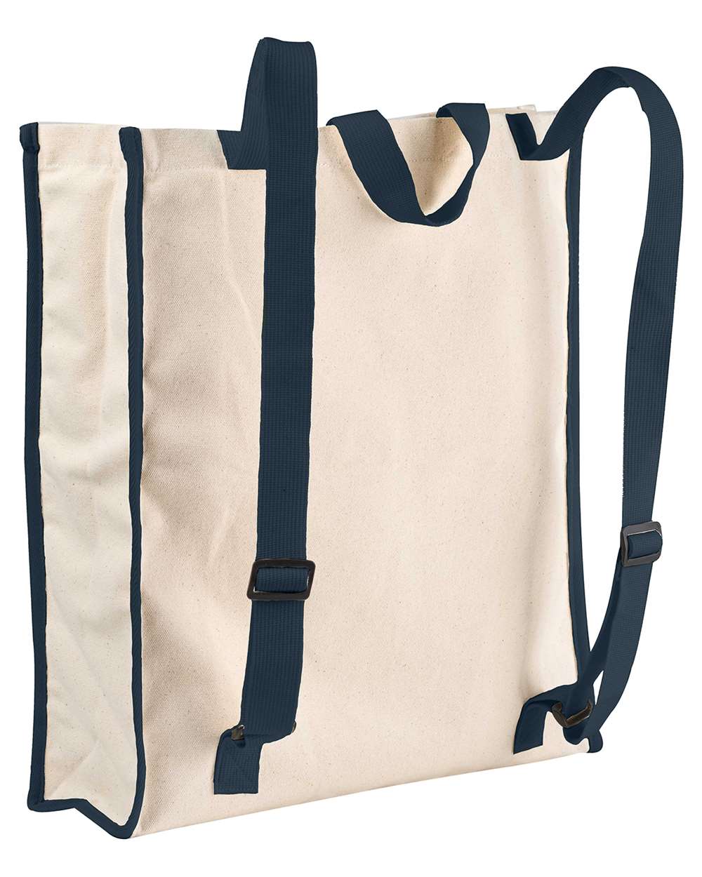 Conference Hauler Duffel - Back - B587E7650 - Natural/ Navy