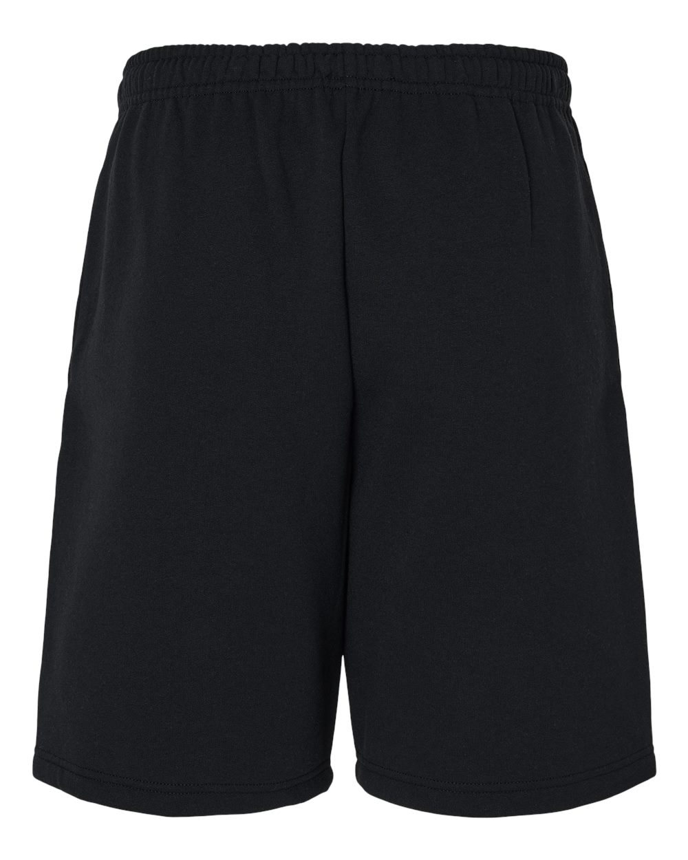 Unisex Nublend® Fleece Shorts - Back - B01035503 - Black