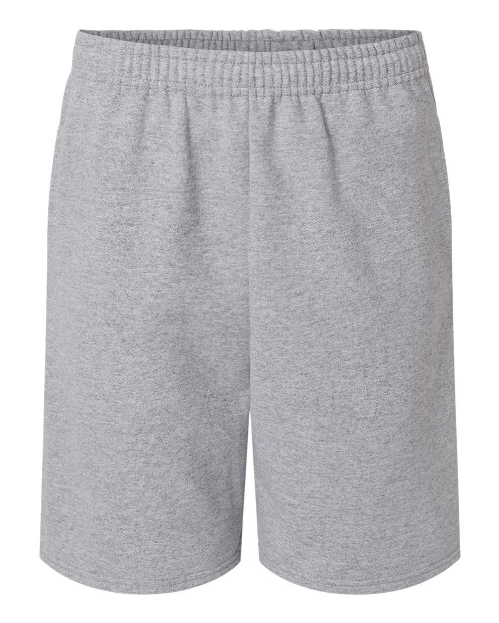 Unisex Nublend® Fleece Shorts - Front - B01035583 - Athletic Heather