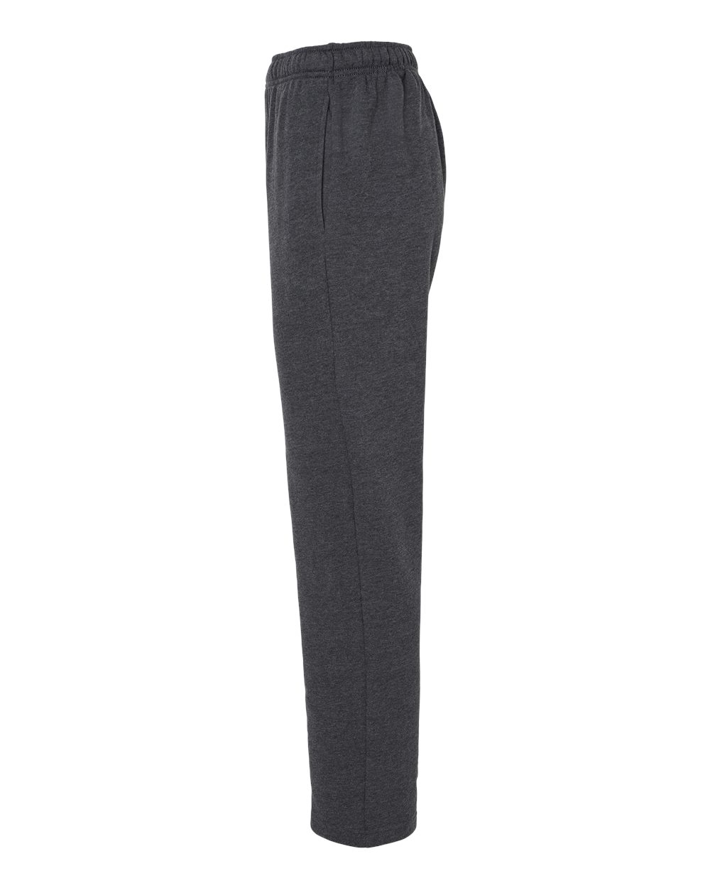 Unisex Sponge Fleece Straight Leg Sweatpants - DirectSide - B07406092 - Dark Grey Heather