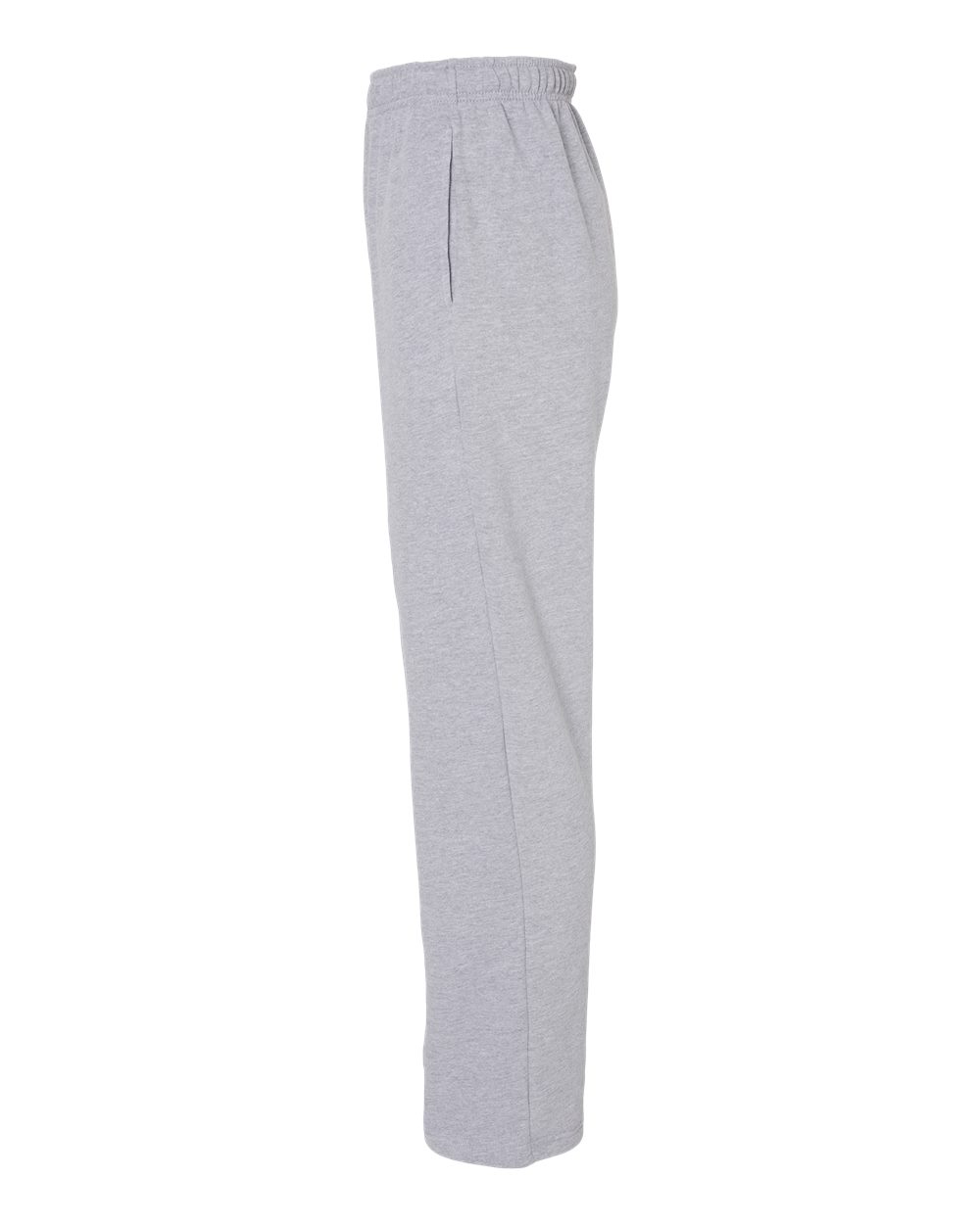 Unisex Sponge Fleece Straight Leg Sweatpants - DirectSide - B07406582 - Athletic Heather