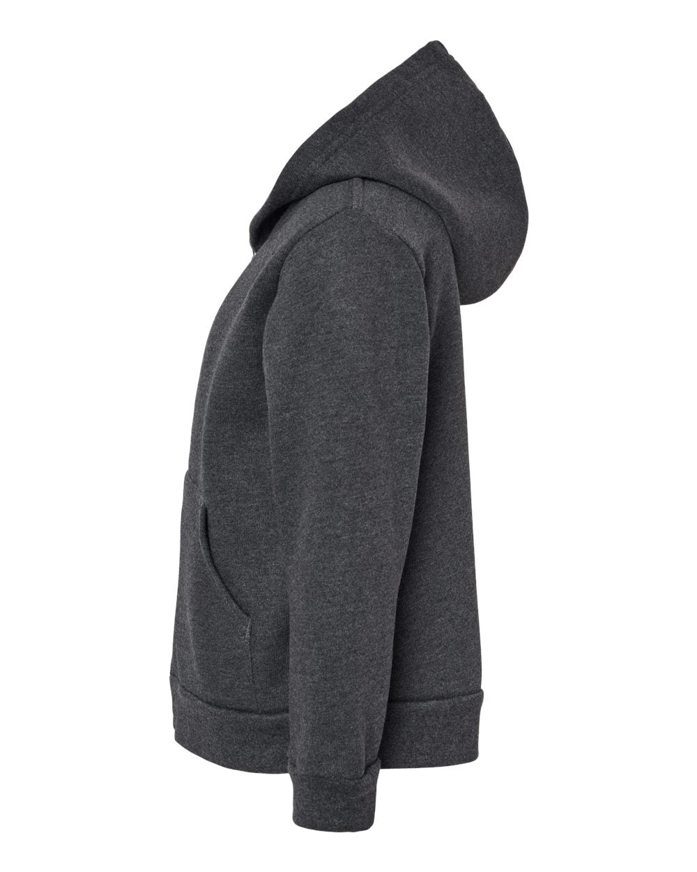Toddler Sponge Fleece Full-Zip Hoodie - DirectSide - B07706093 - Dark Grey Heather