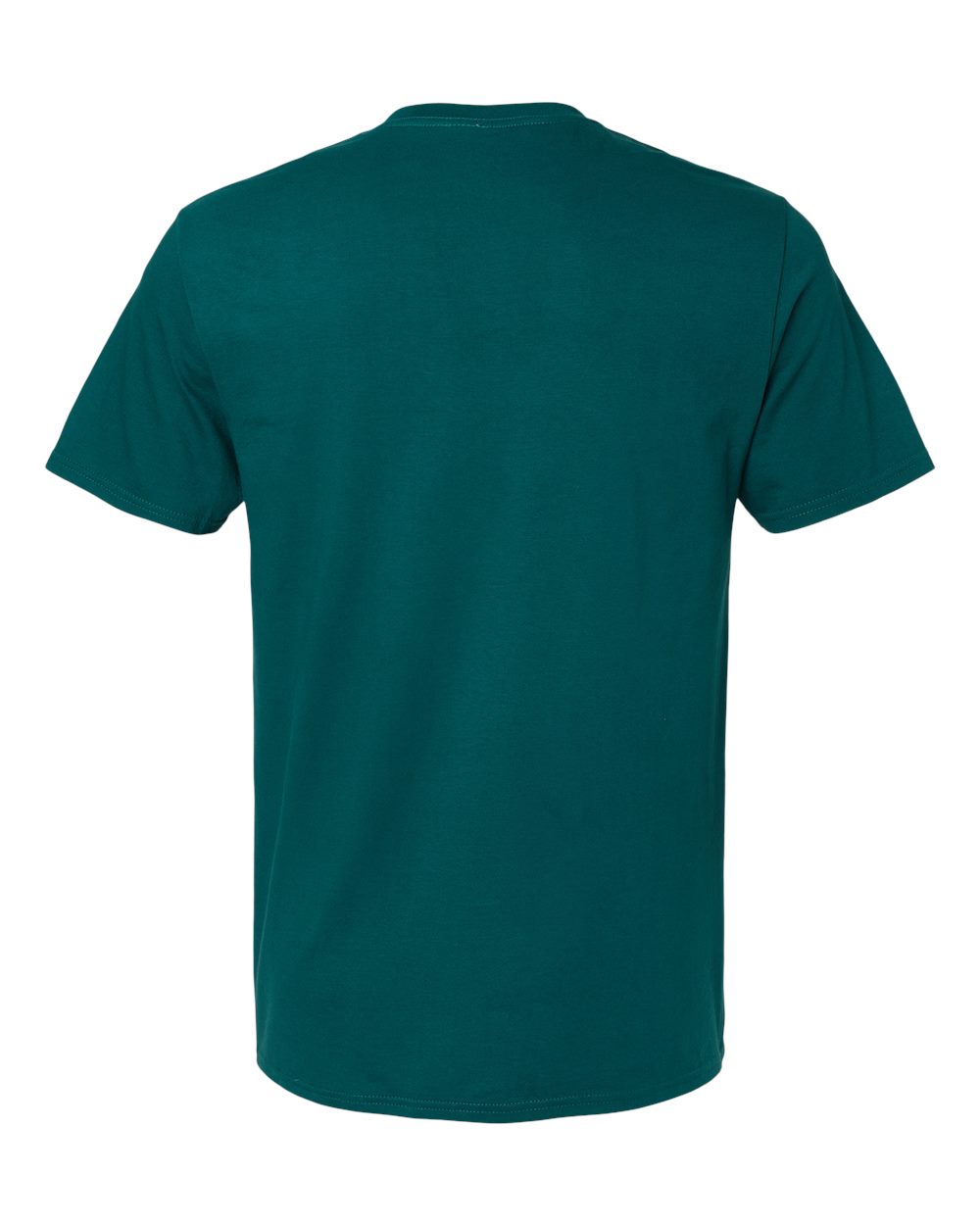 Premium Cotton T-Shirt - Back - B01335542 - Deep Emerald