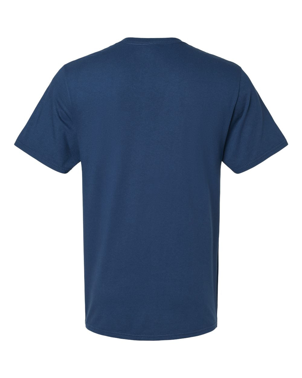 Premium Cotton T-Shirt - Back - B01335652 - Washed Navy