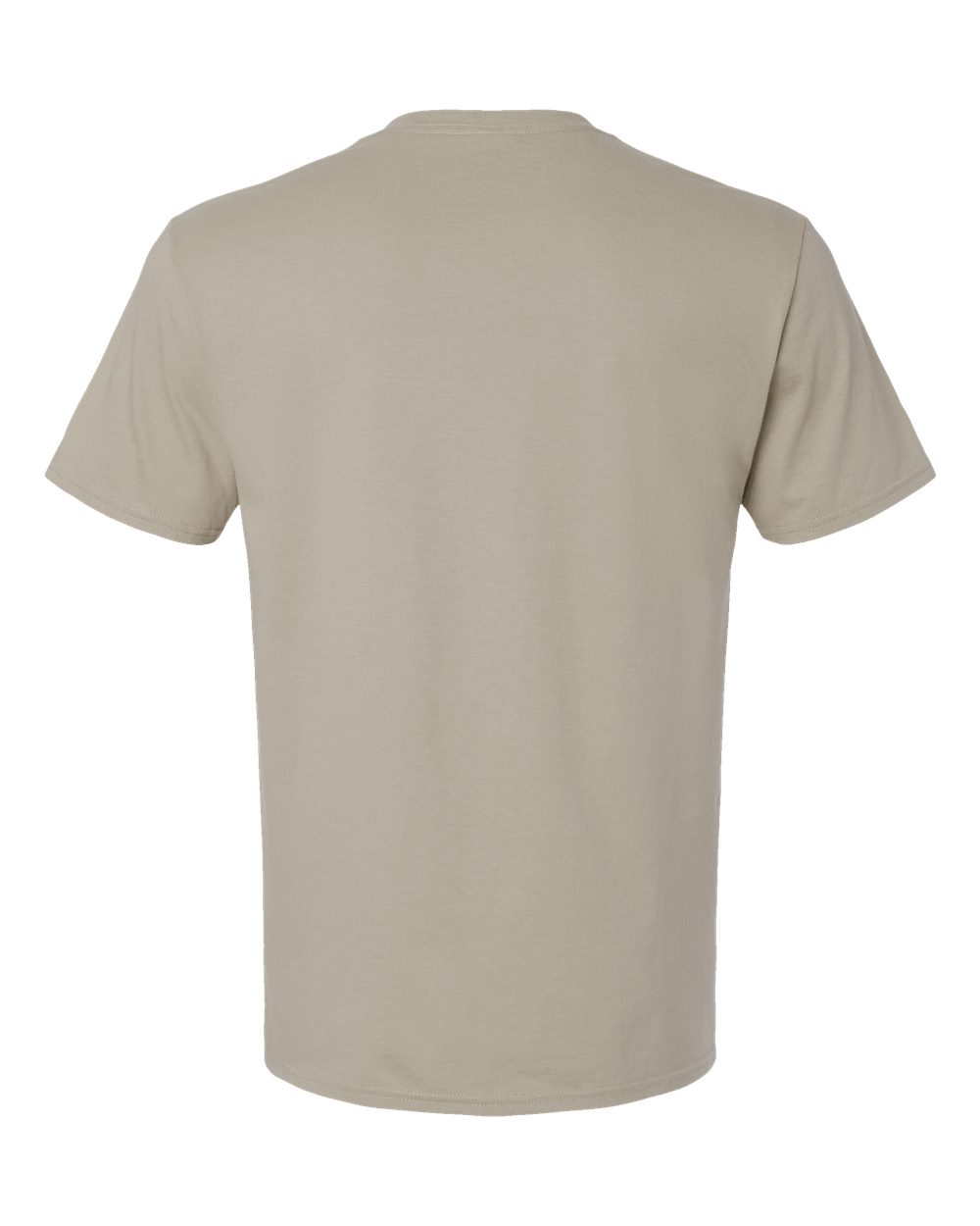 Premium Cotton T-Shirt - Back - B01335772 - Clay