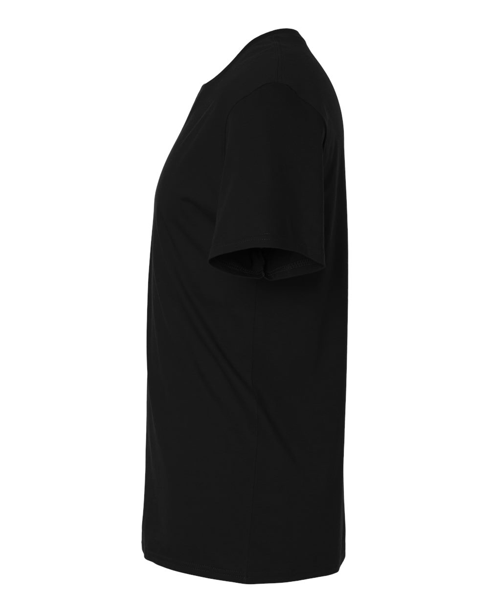 Premium Cotton T-Shirt - DirectSide - B01335502 - Black Ink