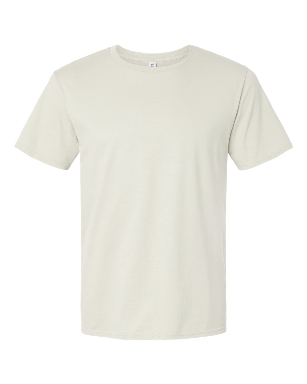 Premium Cotton T-Shirt - Front - B01335242 - Sweet Cream Heather